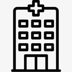 综合医院综合医院诊所疗养院图标高清图片