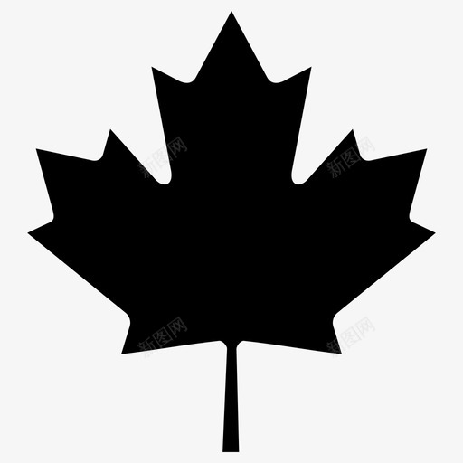 加拿大标志svg_新图网 https://ixintu.com 加拿大标志