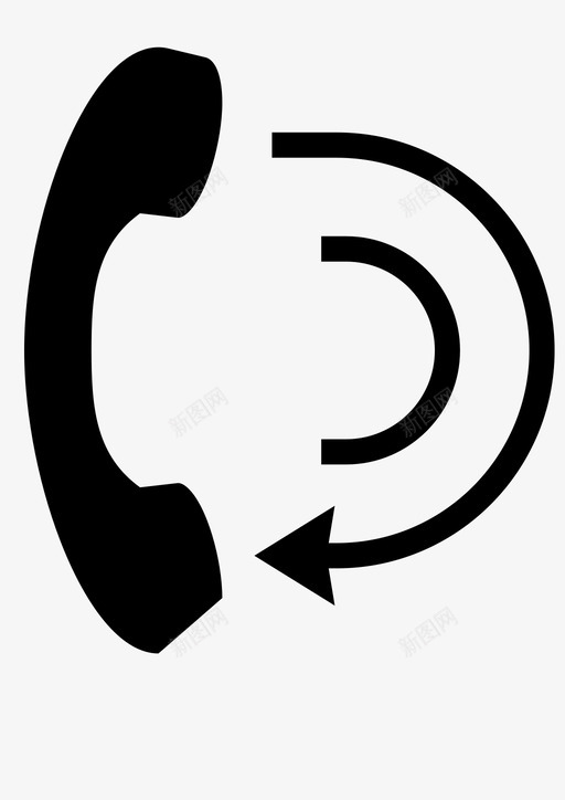 响应呼叫回拨呼叫中心图标svg_新图网 https://ixintu.com 呼叫中心 响应呼叫 回拨 接线员