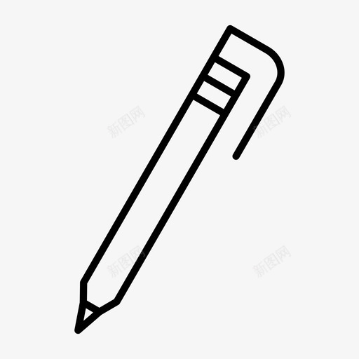 写字笔圆珠笔喷泉图标svg_新图网 https://ixintu.com 写字 写字笔 喷泉 圆珠笔