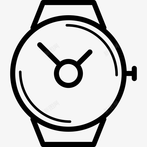 优雅的手表优雅的界面图标svg_新图网 https://ixintu.com 优雅的手表 优雅的界面