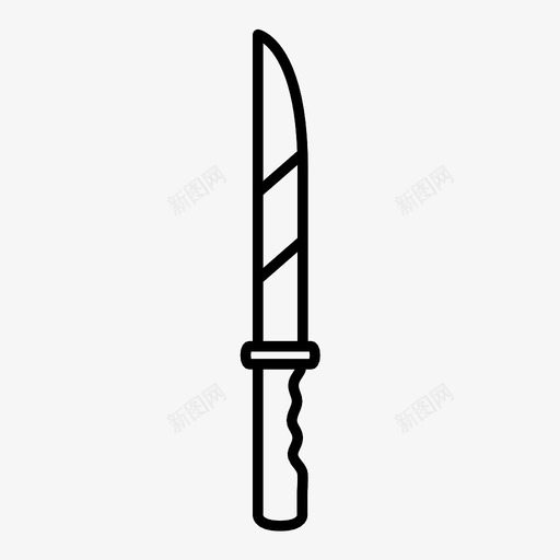 刀厨师刀子图标svg_新图网 https://ixintu.com 刀 刀子 厨师 厨房 食物