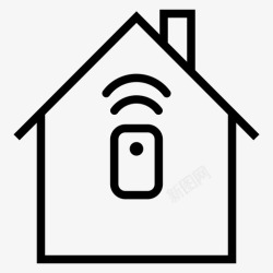 智能楼宇智能家居楼宇家居图标高清图片