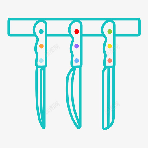 刀厨师厨房图标svg_新图网 https://ixintu.com 刀 厨师 厨房 工具