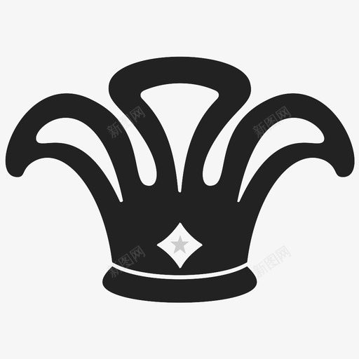 皇冠皇室形状图标svg_新图网 https://ixintu.com 形状 皇冠 皇室 象征