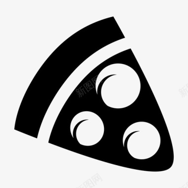 披萨快餐意大利菜图标图标