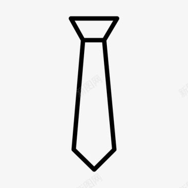 领带商务专业图标图标