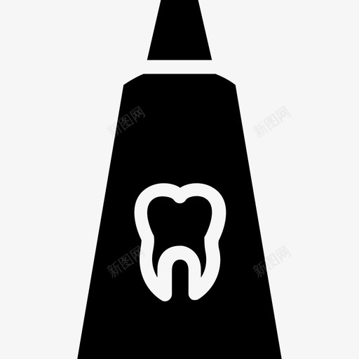 牙膏牙齿护理牙齿卫生图标svg_新图网 https://ixintu.com 口腔卫生 漱口水 牙纹图标 牙膏 牙齿卫生 牙齿护理