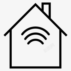 智能楼宇智能家居楼宇家居图标高清图片