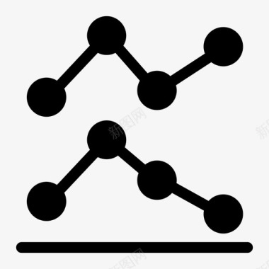 图表财务报告图标图标