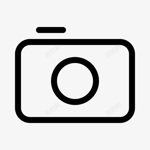 摄像头照片媒体硬件ios优化图标svg_新图网 https://ixintu.com 媒体硬件ios优化 摄像头 照片