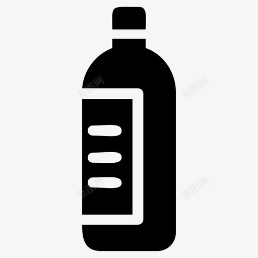 瓶装酒酒食物图标svg_新图网 https://ixintu.com 瓶装酒 聚会 酒 食物