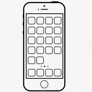 iphone苹果应用程序图标图标