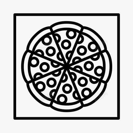 披萨盒快餐披萨送货图标svg_新图网 https://ixintu.com 外卖披萨 快餐 披萨盒 披萨送货