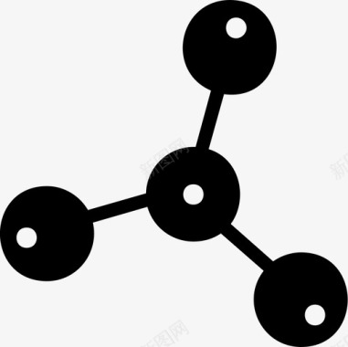 分子原子键电子图标图标