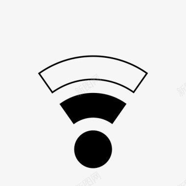 网络低信号wifi图标图标