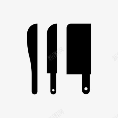 刀食物厨房图标图标