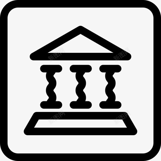 银行金融财政图标svg_新图网 https://ixintu.com 概要webui 财政 金融 银行