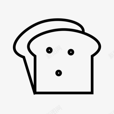面包面包房面包条图标图标
