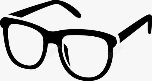 眼镜时尚验光图标svg_新图网 https://ixintu.com 时尚 眼镜 配件 阅读 验光