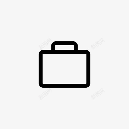 行李箱线路图标svg_新图网 https://ixintu.com 线路图标 行李箱