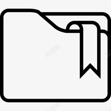 书签文件夹收藏夹文件夹图标图标