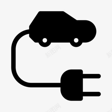 电动汽车汽车生态ios优化图标图标