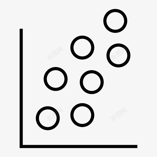 散点图图图标svg_新图网 https://ixintu.com 图 散点图
