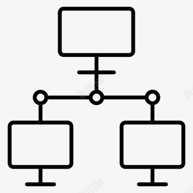 网络连接监视器图标图标