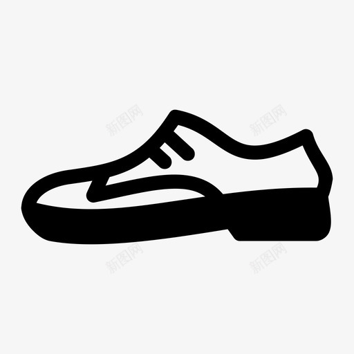 休闲鞋鞋带图标svg_新图网 https://ixintu.com 休闲鞋 鞋带