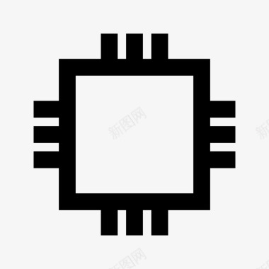芯片技术媒体硬件webgrid图标图标
