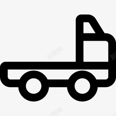 卡车运输工具运输设备图标图标