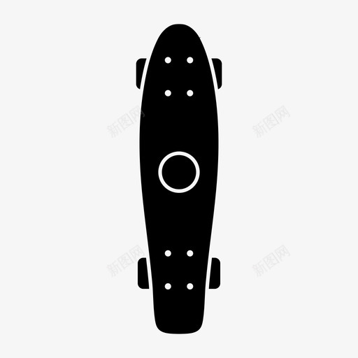便士板极限运动滑板图标svg_新图网 https://ixintu.com 便士板 极限运动 滑板 滑板公园