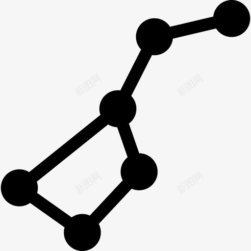 大熊座自然科学图标svg_新图网 https://ixintu.com 大熊座 科学 自然