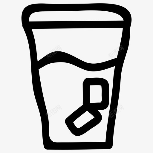 采购产品茶酒精瓶子图标svg_新图网 https://ixintu.com 冷饮 杯子 瓶子 酒精 采购产品茶 食物和饮料手绘