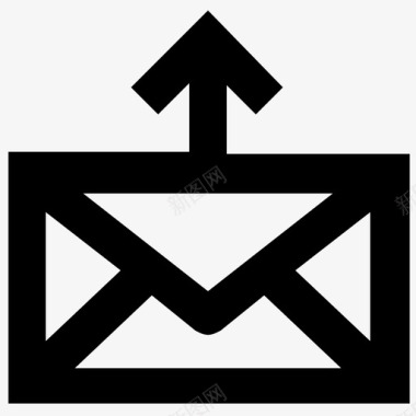 发件箱信件电子邮件图标图标