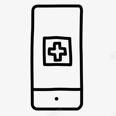 医疗电话健康医院图标图标