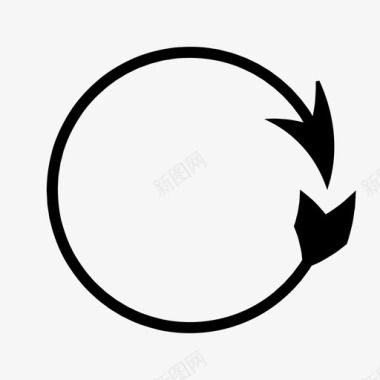 圆圆箭头图标图标