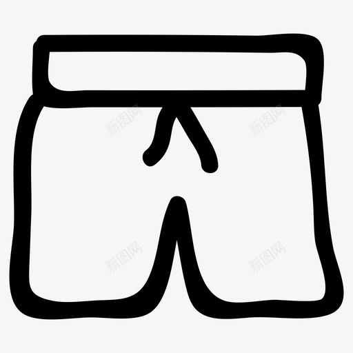 服装连衣裙时装图标svg_新图网 https://ixintu.com 体育健身手绘 时装 服装 牛仔裤 裤子 运动 连衣裙