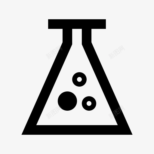 烧瓶课程教育图标svg_新图网 https://ixintu.com 大学 学校 教育 教育网络网格 烧瓶 研讨会 课程