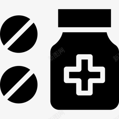 药品药剂药物图标图标