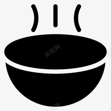 碗烹饪食物图标图标