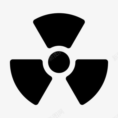 放射性核图标图标