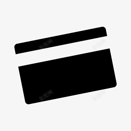 信用卡银行借记卡图标svg_新图网 https://ixintu.com 信用卡 借记卡 支付 表情符号 银行