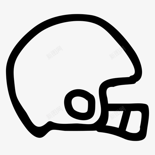头盔防护罩帽子图标svg_新图网 https://ixintu.com 头盔 安全 帽子 运动健身手绘 防护 防护罩 骑手