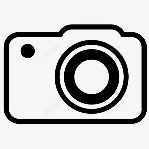 照相机摄影拍照图标svg_新图网 https://ixintu.com 拍照 摄影 照相机
