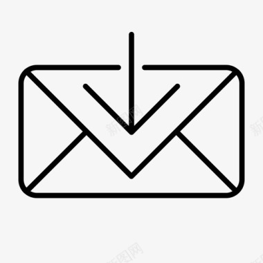 电子邮件简单电子邮件图标图标