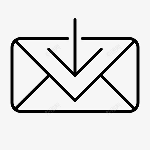 电子邮件简单电子邮件图标svg_新图网 https://ixintu.com 下载 电子邮件 简单电子邮件