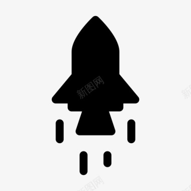 火箭太空高级服务ios优化图标图标