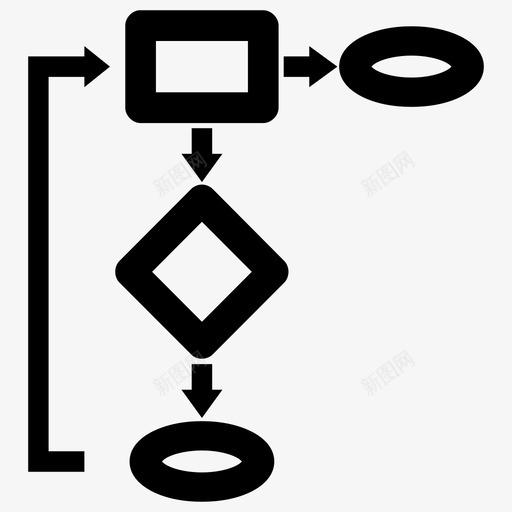 组织结构业务图表图标svg_新图网 https://ixintu.com 业务 图表 层次结构 组织结构 领导者